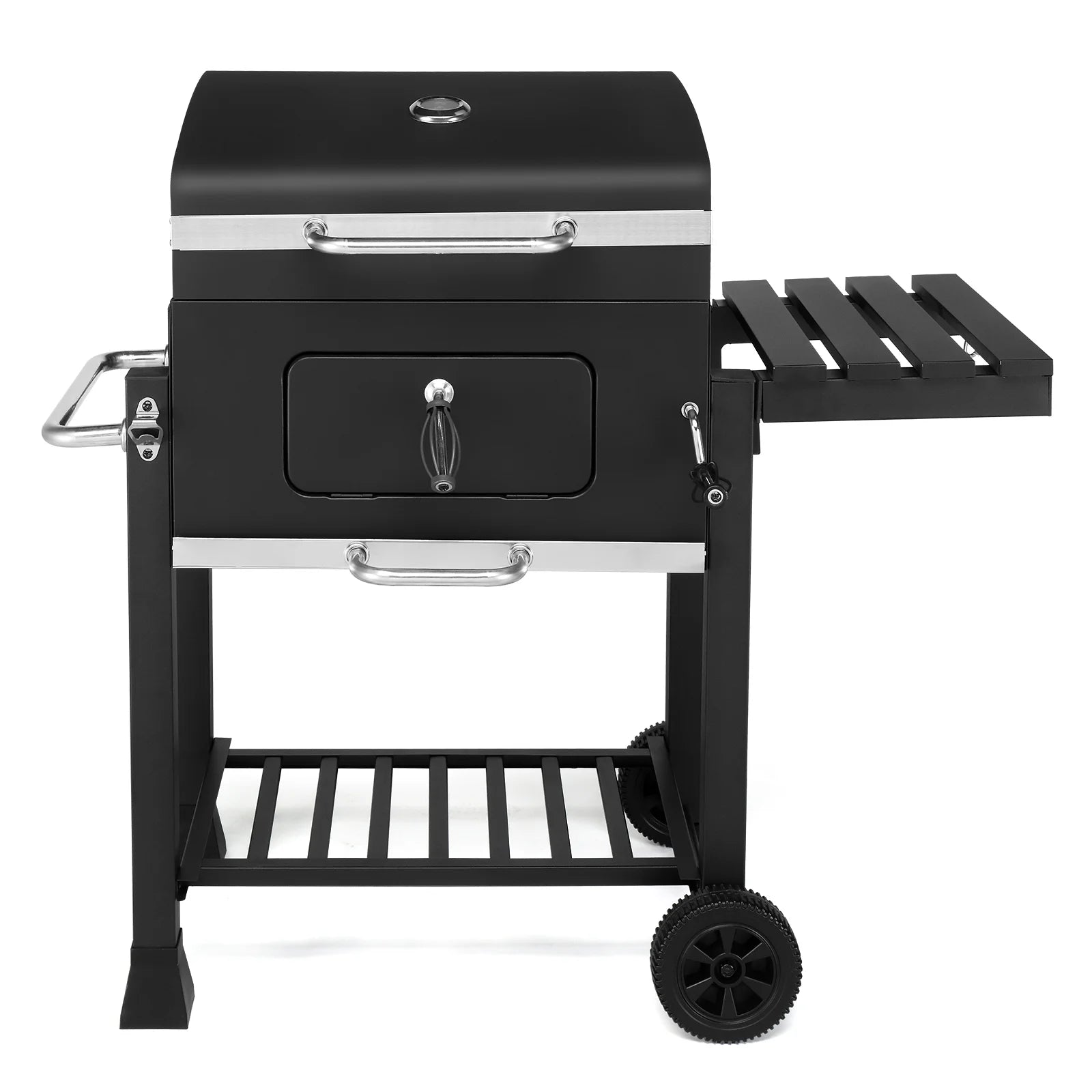 Portable Charcoal Grills Outdoor Barbecue Grill for BBQ Camping Picnic, Black